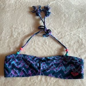 Roxy girls tie dye bikini top